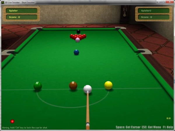 3D Live Snooker PC-Spiel