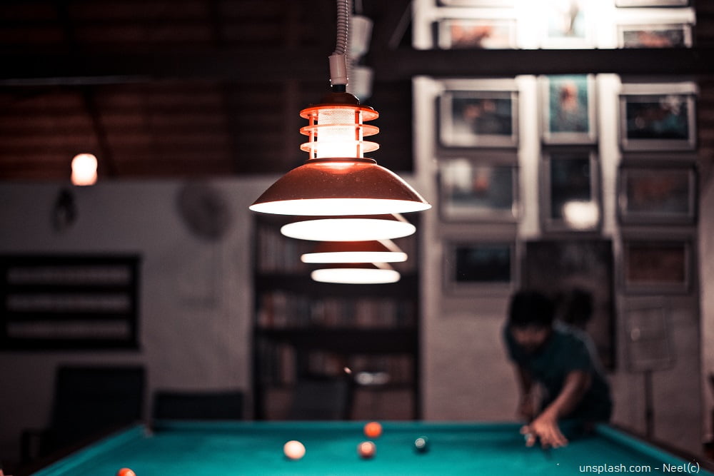 Die richtige Beleuchtung für deinen Snookertisch